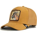 goorin-bros-goat-golden-goat-metallic-the-farm-brown-trucker-hat