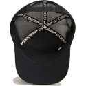 casquette-trucker-noire-chien-dobermann-black-out-doberman-metallic-the-farm-goorin-bros
