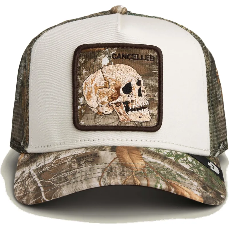 truckerkeps-kamouflage-dodskalle-realtree-edge-cancelled-skull-the-farm-fran-goorin-bros