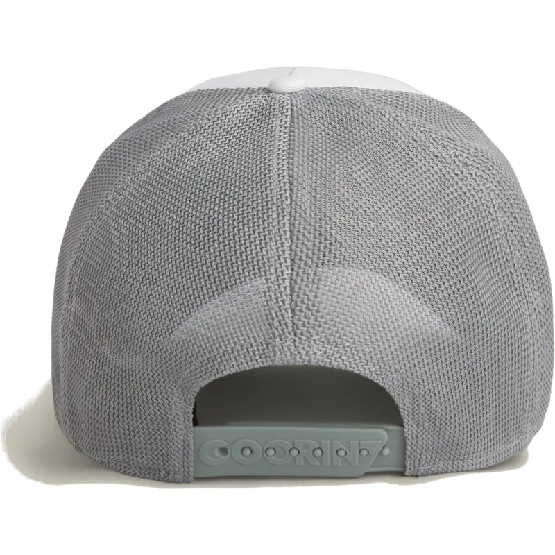 cepur-izliekta-truckeris-balts-snapback-classic-rocker-queen-the-farm-no-goorin-bros