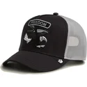 casquette-trucker-noire-aigle-classic-rocker-freedom-the-farm-goorin-bros