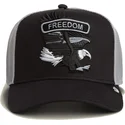 casquette-trucker-noire-aigle-classic-rocker-freedom-the-farm-goorin-bros
