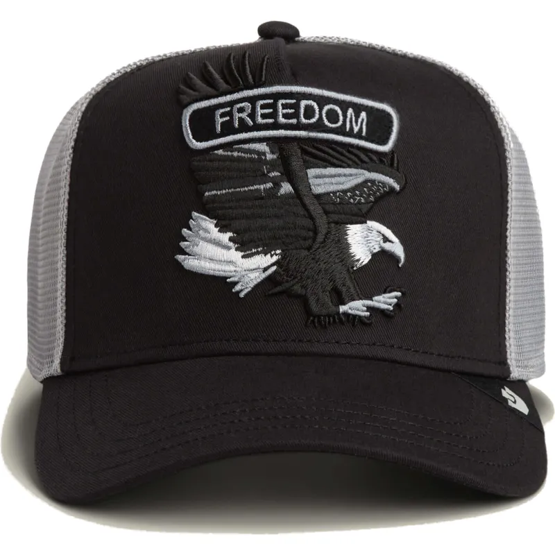 czapka-trucker-czarna-orzel-classic-rocker-freedom-the-farm-goorin-bros