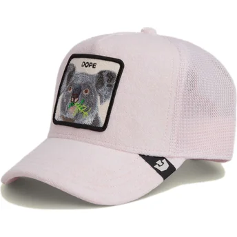 Cepur izliekta šoferis rozā snapback koala Dope Terry Cloth The Farm The Farm no Goorin Bros.