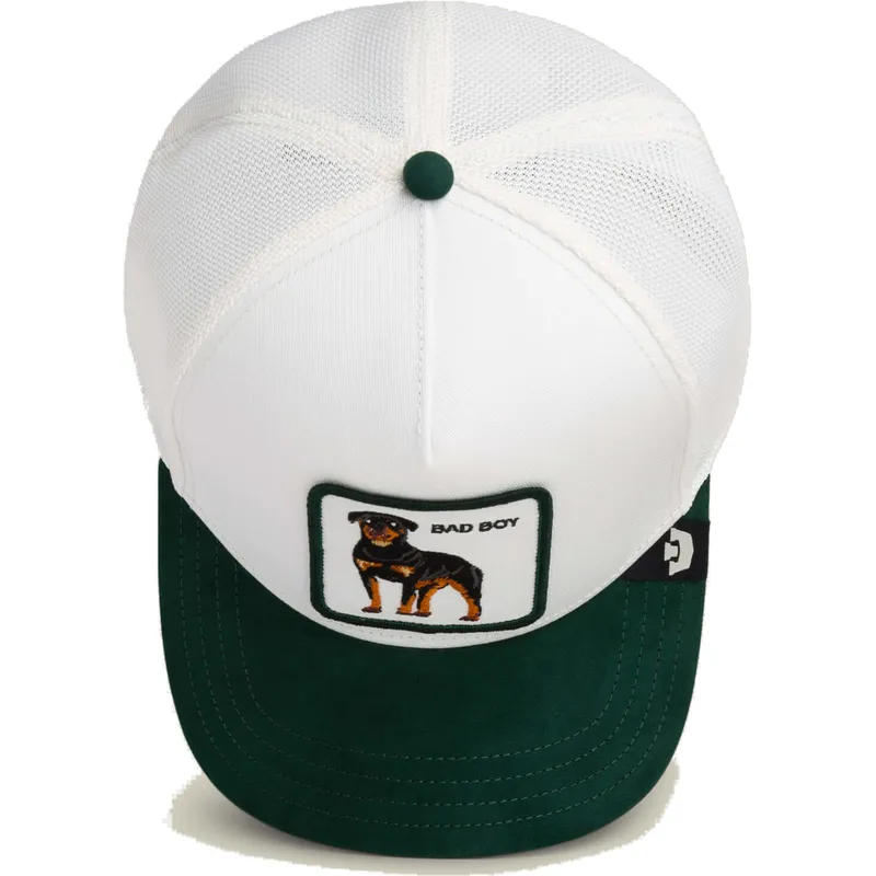 cepur-izliekta-truckeris-zals-snapback-microsuede-bad-boy-the-farm-no-goorin-bros