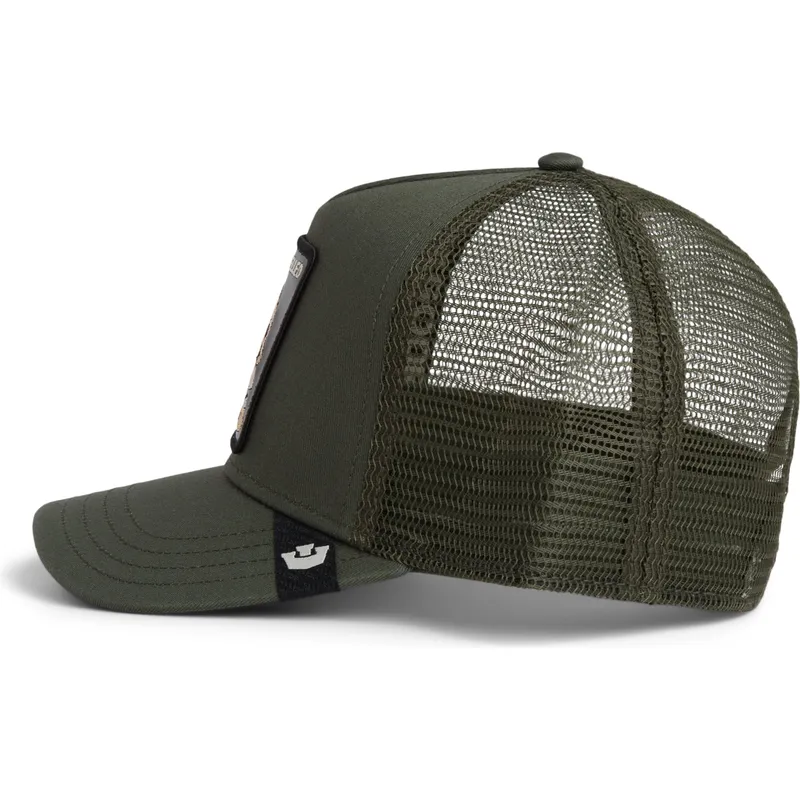 casquette-trucker-verte-crane-the-cancelled-skull-the-farm-goorin-bros