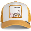 cepur-izliekta-soferis-bruns-snapback-berniem-gato-curious-cat-mini-the-farm-the-farm-no-goorin-bros