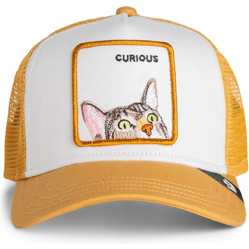 cepur-izliekta-soferis-bruns-snapback-berniem-gato-curious-cat-mini-the-farm-the-farm-no-goorin-bros