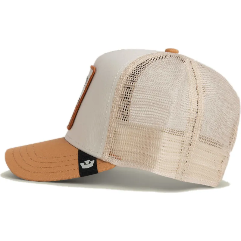 cepur-izliekta-soferis-bruns-snapback-claro-cabra-the-goat-the-farm-the-farm-no-goorin-bros