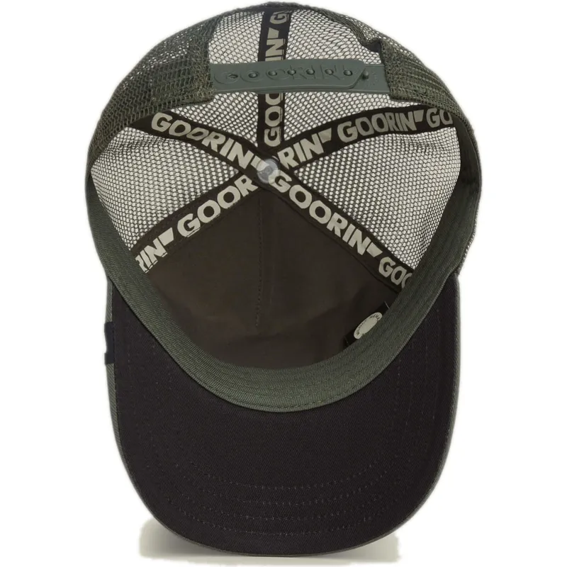 cepur-izliekta-truckeris-zals-snapback-panther-the-farm-no-goorin-bros