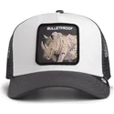 casquette-trucker-blanche-et-grise-rhinoceros-bulletproof-the-farm-goorin-bros