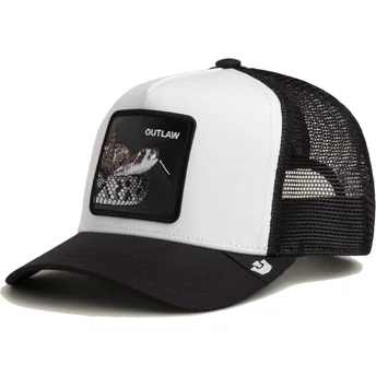 Cepur izliekta šoferis melns snapback serpiente Outlaw The Farm The Farm no Goorin Bros.