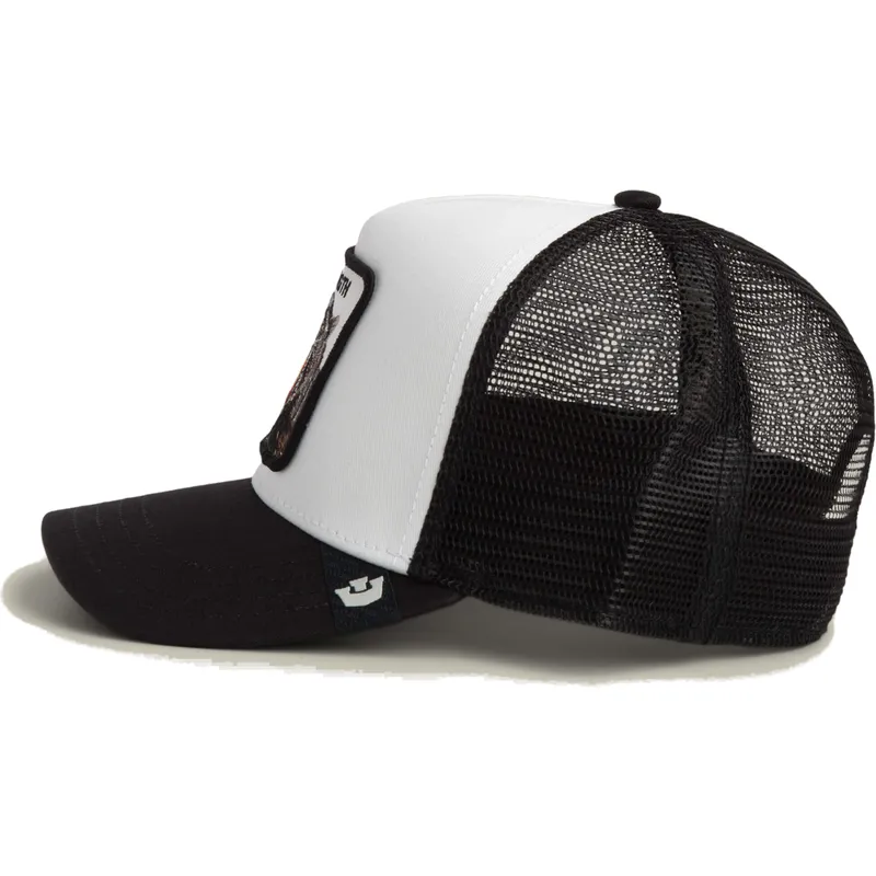 gorra-trucker-blanca-y-negra-pantera-strength-panther-the-farm-de-goorin-bros