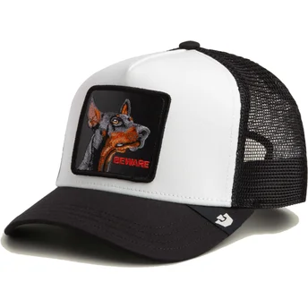 Cepur izliekta truckeris melns snapback Beware The Farm no Goorin Bros.