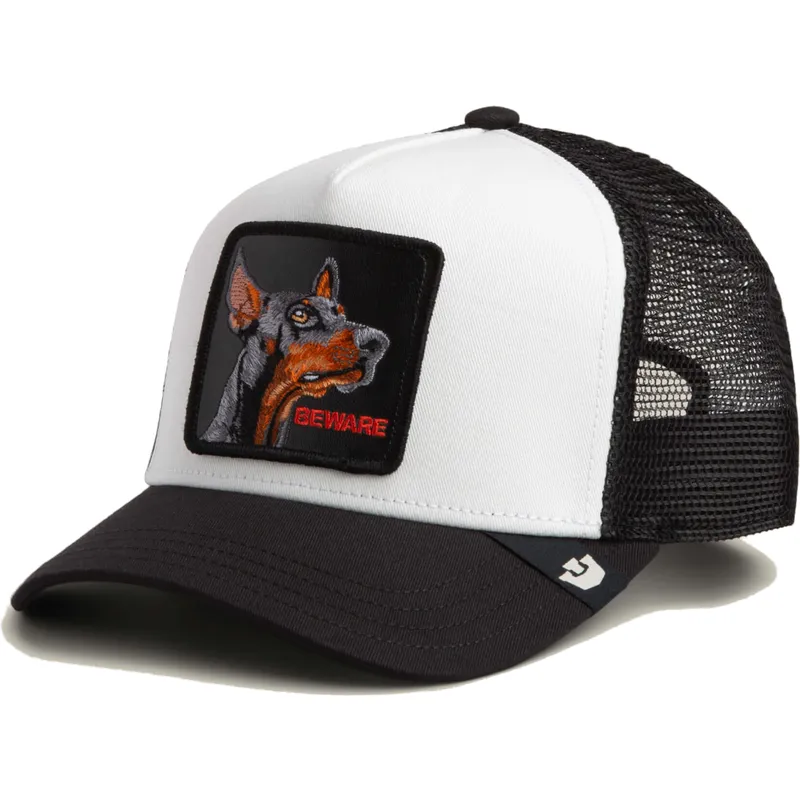 cepur-izliekta-truckeris-melns-snapback-beware-the-farm-no-goorin-bros