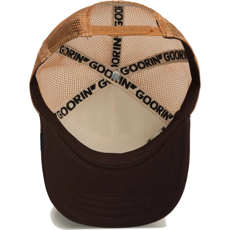 czapka-trucker-brazowa-kon-gaucho-the-farm-od-goorin-bros