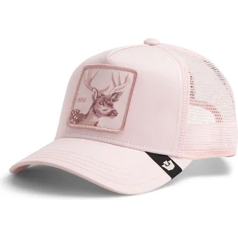 Trucker-keps rosa hjort Bae Monochrome The Farm från...