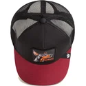 trucker-cap-schwarz-und-rot-dobermann-hund-beware-the-farm-von-goorin-bros