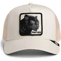 gorra-trucker-beige-para-nino-pantera-panther-mini-the-farm-de-goorin-bros