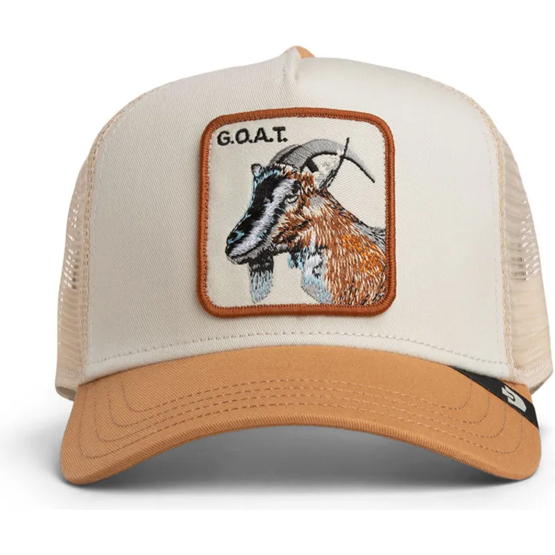casquette-trucker-marron-pour-enfant-chevre-goat-mini-the-farm-goorin-bros