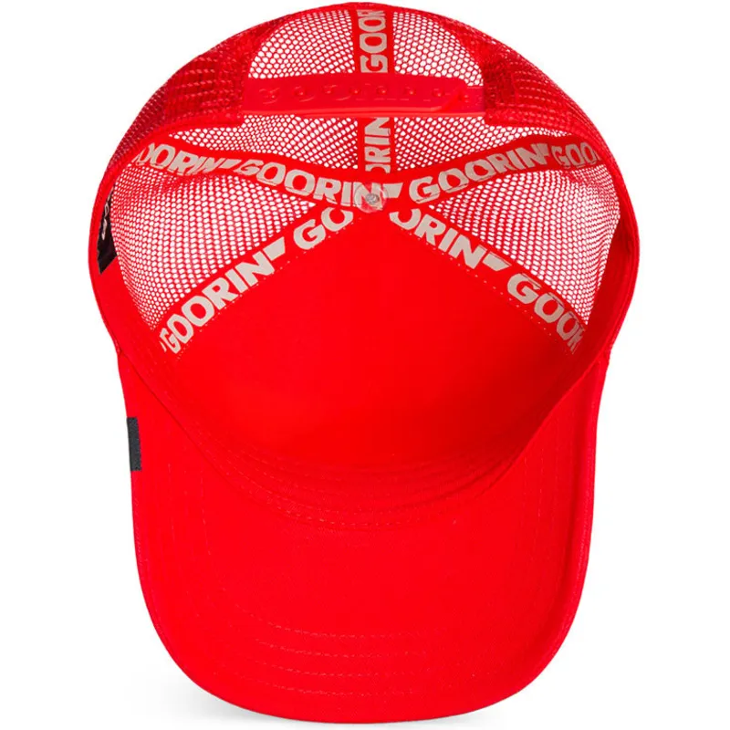 cap-izliekta-red-snapback-berniem-the-farm-no-goorin-bros