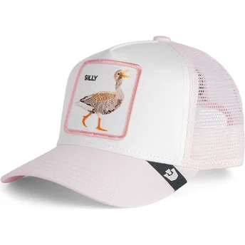 Cepur izliekta šoferis rozā snapback bērniem ganso Whisper Silly The Farm The Farm no Goorin Bros.