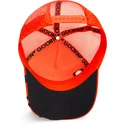 trucker-cap-orange-gepard-blazing-flames-the-farm-von-goorin-bros
