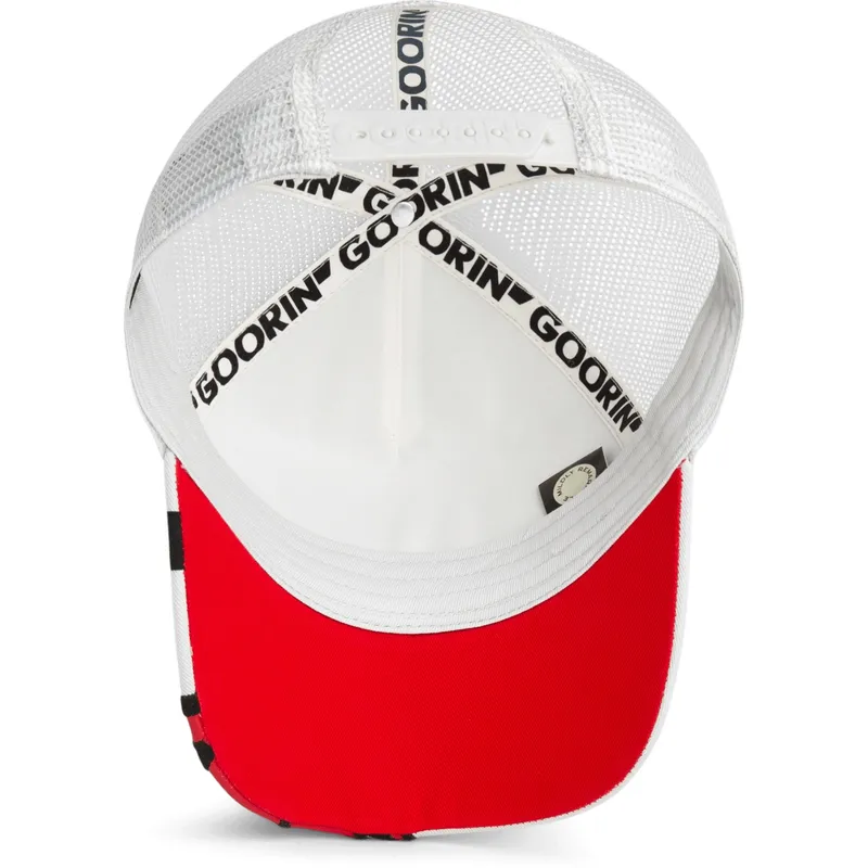 cepur-izliekta-soferis-balts-snapback-hormiga-fire-flames-the-farm-the-farm-no-goorin-bros
