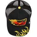 cepur-izliekta-soferis-melns-snapback-fenix-heat-flames-the-farm-the-farm-no-goorin-bros
