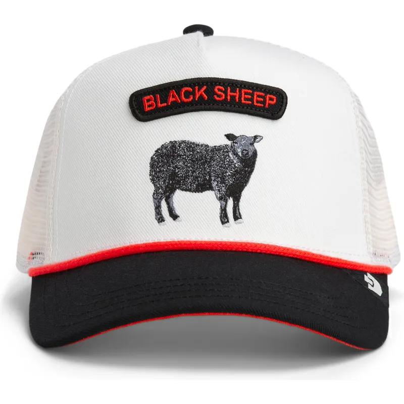 cepur-izliekta-truckeris-balts-snapback-pop-rocker-sheep-the-farm-no-goorin-bros