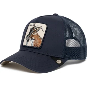 Cepur izliekta šoferis tumši zils snapback cabra Edge Goat The Farm The Farm no Goorin Bros.