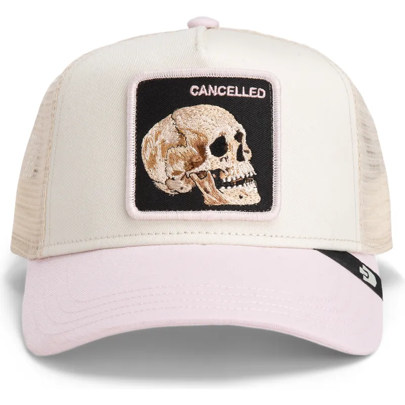 cepur-izliekta-soferis-daudzkrasains-snapback-calavera-the-cancelled-skull-whisper-the-farm-the-farm-no-goorin-bros