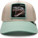 trucker-cap-beige-und-grun-schlange-gummy-vicious-the-farm-von-goorin-bros