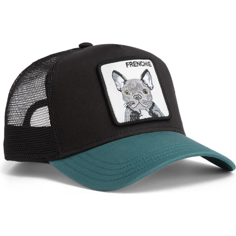 cepur-izliekta-soferis-melns-snapback-perro-bulldog-frances-frenchie-the-farm-the-farm-no-goorin-bros