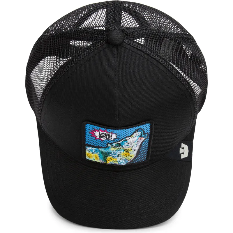 trucker-cap-schwarz-wolf-lone-wolf-pop-art-2-the-farm-von-goorin-bros