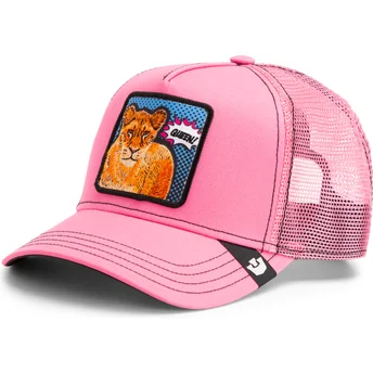 Trucker-keps rosa lejoninna Queen Pop Art 2 The Farm från...