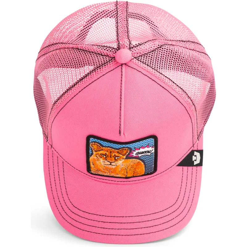 trucker-keps-rosa-lejoninna-queen-pop-art-2-the-farm-fran-goorin-bros