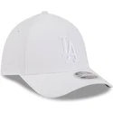 cap-izliekta-white-ajustada-39thirty-m-crown-a-frame-no-los-angeles-dodgers-mlb-no-new-era