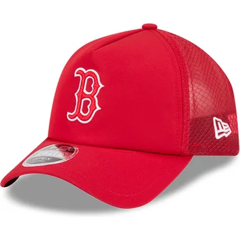 Röd trucker-keps 9FORTY APEX BP från Boston Red Sox MLB av New Era