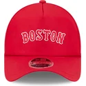 casquette-trucker-rouge-9forty-apex-bp-letters-boston-red-sox-mlb-new-era
