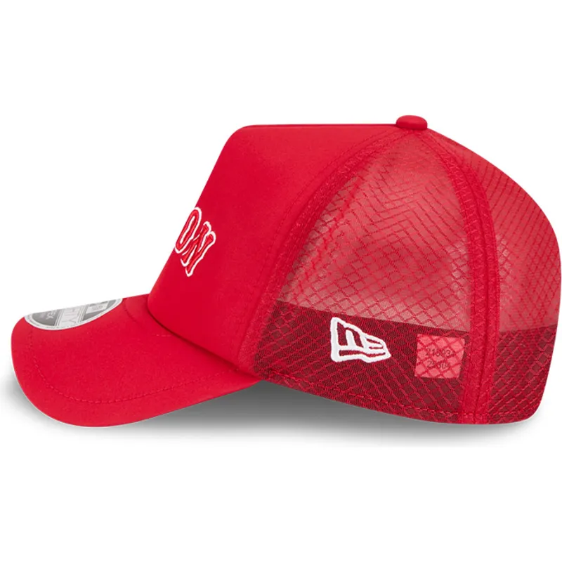 cepur-izliekta-truckeris-sarkans-snapback-9forty-apex-bp-letters-no-boston-red-sox-mlb-no-new-era