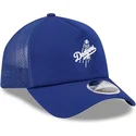blaue-trucker-kappe-9forty-apex-bp-der-los-angeles-dodgers-mlb-von-new-era