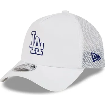 Czapka trucker biała 9FORTY APEX Batting Practice Los Angeles Dodgers MLB New Era