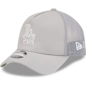 Cepur izliekta šoferis pelēks snapback 9FORTY APEX BP no Los Angeles Dodgers MLB no New Era
