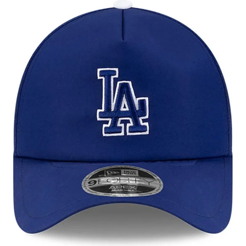 casquette-trucker-bleue-9forty-apex-batting-practice-los-angeles-dodgers-mlb-new-era