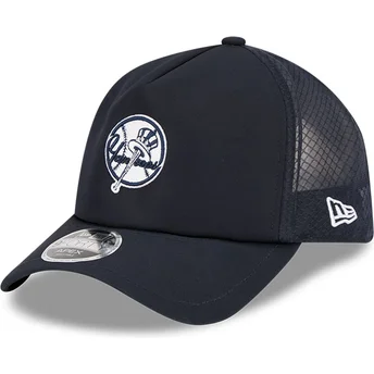 Cepur izliekta truckeris tumši zils snapback 9FORTY APEX Batting Practice Alt no New York Yankees MLB no New Era