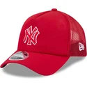 cepur-izliekta-truckeris-sarkans-snapback-9forty-apex-batting-practice-no-new-york-yankees-mlb-no-new-era