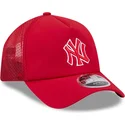 cepur-izliekta-truckeris-sarkans-snapback-9forty-apex-batting-practice-no-new-york-yankees-mlb-no-new-era