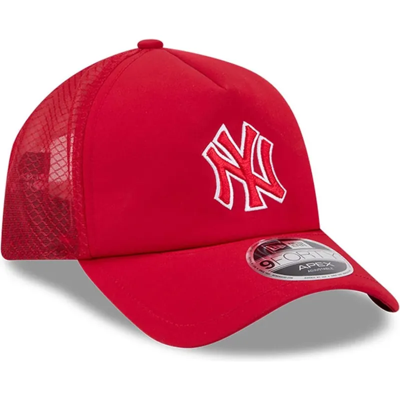 cepur-izliekta-truckeris-sarkans-snapback-9forty-apex-batting-practice-no-new-york-yankees-mlb-no-new-era