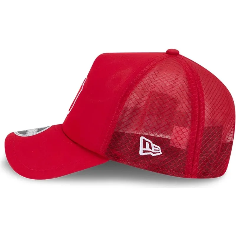 cepur-izliekta-truckeris-sarkans-snapback-9forty-apex-batting-practice-no-new-york-yankees-mlb-no-new-era